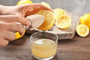 вода с лимоном при поносе